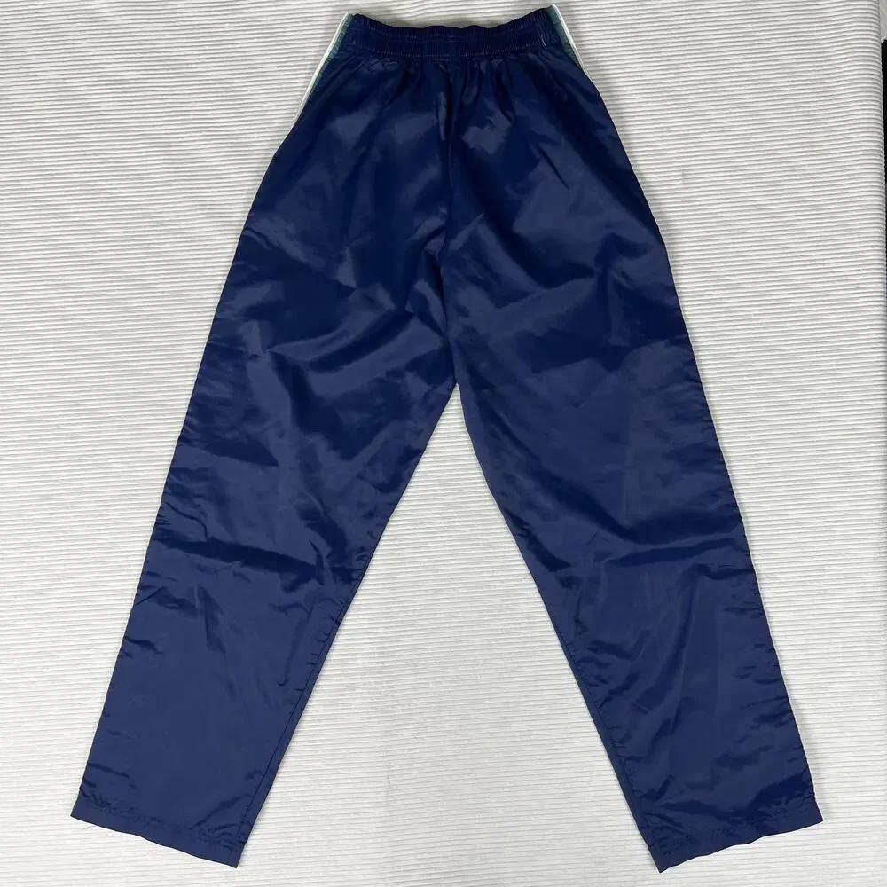 Nike Pants Unisex Kids S 4-6 Blue Side Snap Tearaway Track Warm Up Basketball
